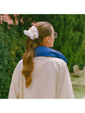 Slip white jumbo silk scrunchie (British brand)