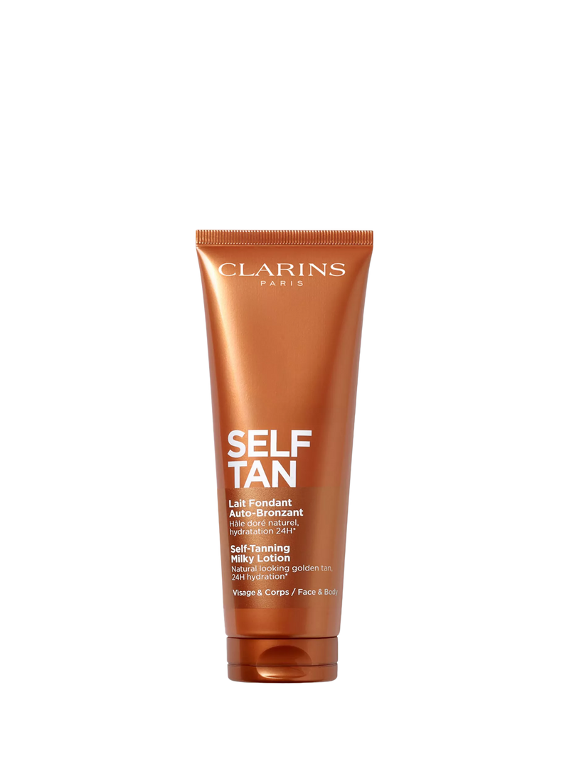 Clarins self-tanning milky lotion 125ml - British product