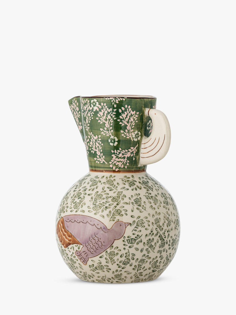 Bloomingville green stoneware jug 1.5L (British brand)