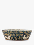 Bloomingville hand-painted bird serving bowl 28cm (British brand)