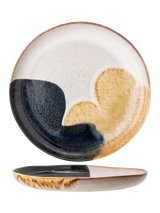John Lewis Bloomingville Jules Stoneware Serving Platter, 35cm, Blue- Buy online at McGrocer
