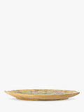 Bloomingville Milani reactive glaze green serving dish 30cm - British product