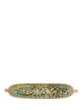 Bloomingville Milani reactive glaze stoneware serving dish 34cm, imported from the UK