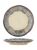 Bloomingville Imogen reactive glaze stoneware plate 16.5cm, imported from the UK