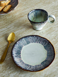 Bloomingville Imogen reactive glaze stoneware plate 16.5cm, imported from the UK