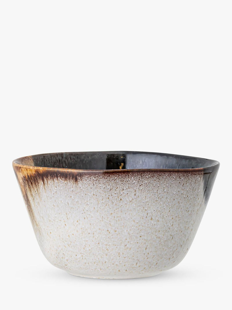 Bloomingville stoneware cereal bowl blue 15.5cm - British product