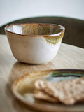 Bloomingville stoneware cereal bowl green 15.5cm, UK version