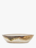 Bloomingville Jules stoneware pasta bowl 22cm green - British product