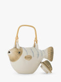 Bloomingville Wrenna stoneware teapot 800ml grey, UK version