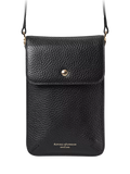 Aspinal of London Duo Phone Leather Crossbody Pouch - British product