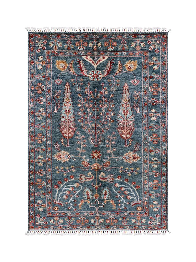 Gooch Luxury Pictorial Grove Hand Knotted Pure Wool Rug 120 x 180 cm