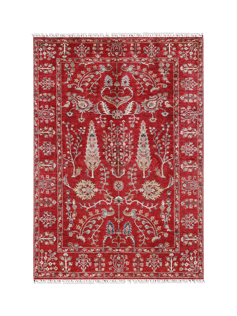 Gooch Luxury Pictorial Grove Hand Knotted Pure Wool Rug 120 x 180 cm