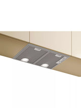 John Lewis Neff N30 D5655X2GB 53cm Canopy Cooker Hood, Silver- Buy online at McGrocer