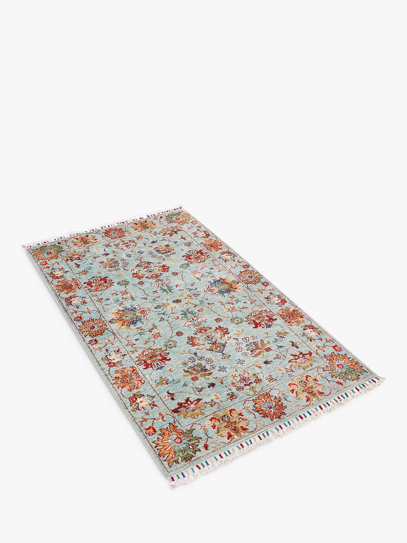 Gooch Luxury Sultani Regal hand knotted wool rug 60x90cm - British product