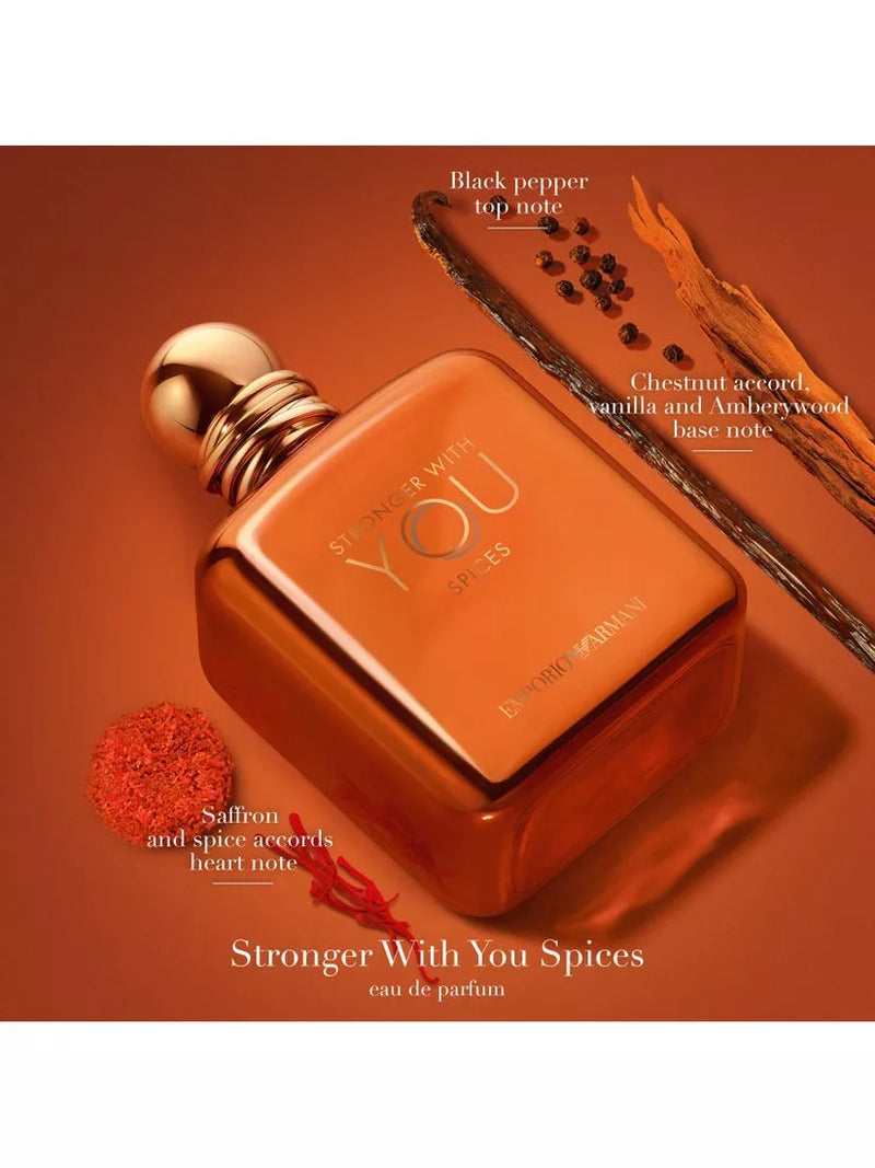 Emporio Armani Stronger With You Spices eau de parfum 100ml, UK version
