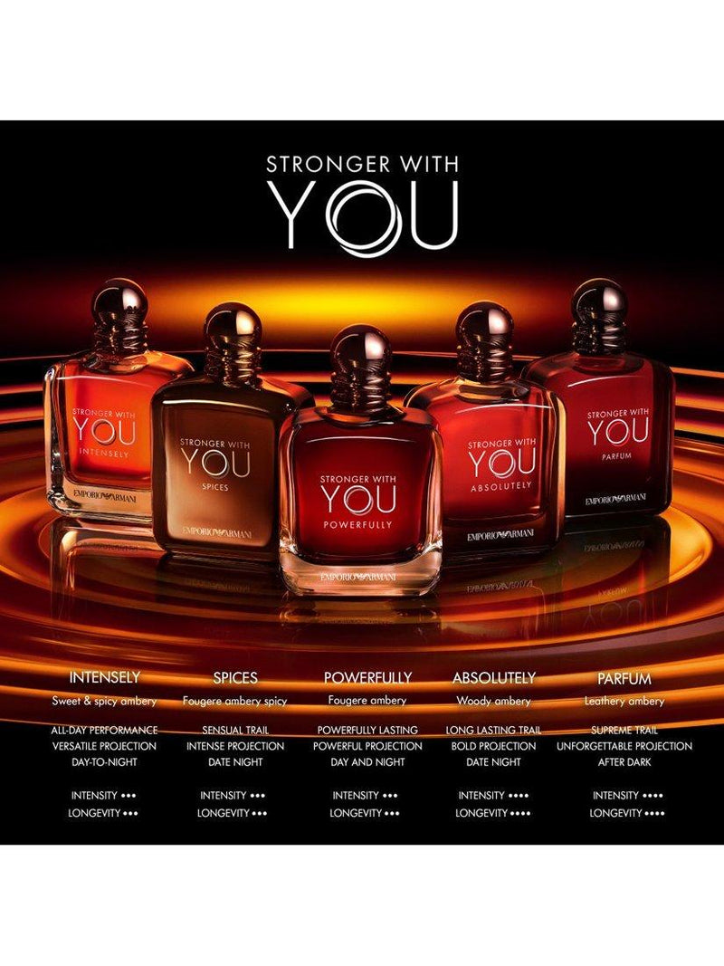 Emporio Armani Stronger With You Spices eau de parfum 100ml, UK version