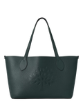 Mulberry Leather Twin Handle Tree Tote Bag