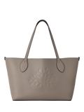 Mulberry Leather Twin Handle Tree Tote Bag