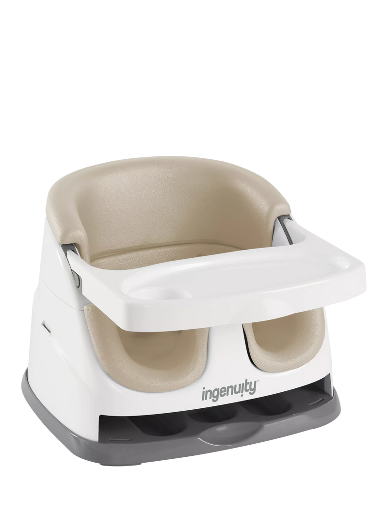 Ingenuity Baby Base 2-in-1 Booster Seat, Cashmere