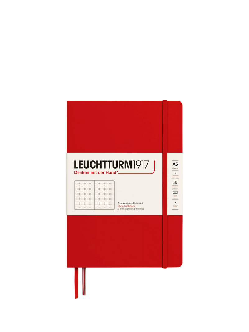 LEUCHTTURM1917 A5 dotted hardcover notebook, UK version