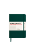 LEUCHTTURM1917 green A5 ruled hardcover notebook, UK version