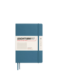 LEUCHTTURM1917 A5 ruled hardcover notebook in blue, imported from the UK