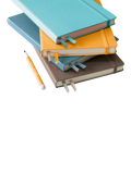 LEUCHTTURM1917 A5 ruled hardcover notebook in blue, imported from the UK