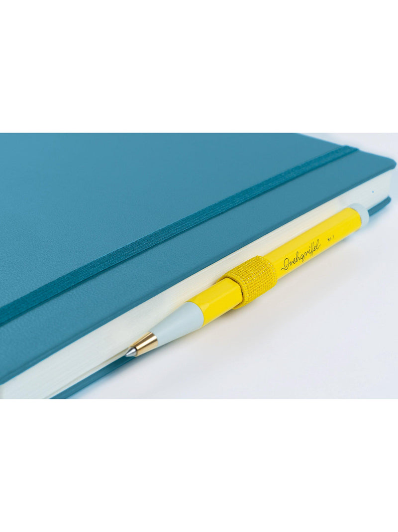 LEUCHTTURM1917 A5 ruled hardcover notebook in blue, imported from the UK