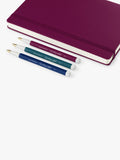 LEUCHTTURM1917 A5 ruled hardcover notebook in blue, imported from the UK