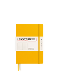 LEUCHTTURM1917 A5 dotted hardcover notebook yellow (British brand)