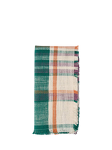 John Lewis The Conran Shop Marabar Check Cotton Napkins Set of 2 Green/Mauve- Buy online at McGrocer