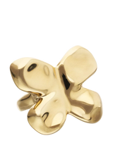 John Lewis UNOde50 Butterfly Ring Gold Gold-Plated Cocktail Ring- Buy online at McGrocer