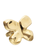 UNOde50 Butterfly Ring Gold Gold-Plated Cocktail Ring
