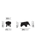 Vitra Eames Wood Elephant Ornament chestnut (British brand)