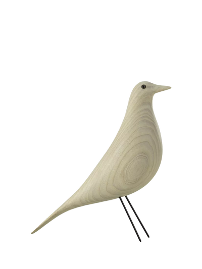 John Lewis Vitra Eames House Wood Bird Ornament Cotton White Ash- Buy online at McGrocer