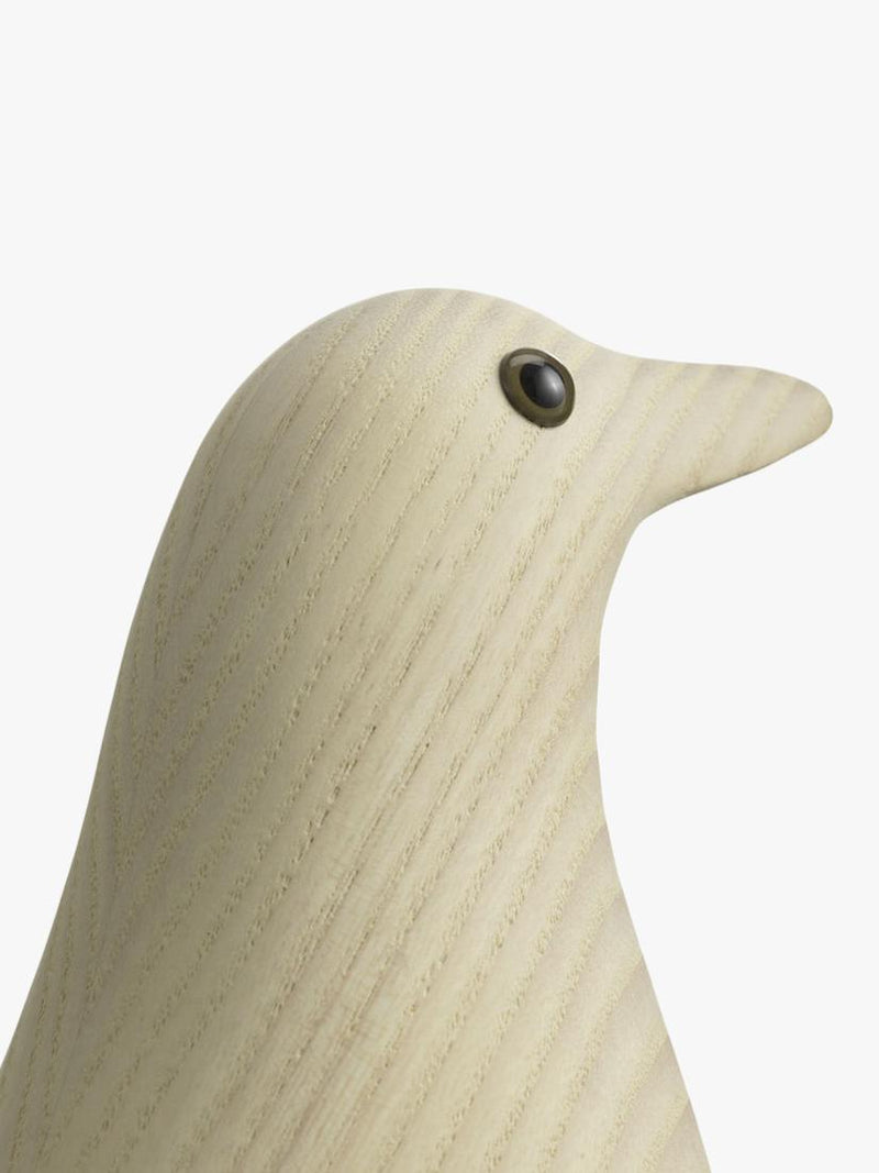 Vitra wood bird ornament Cotton White Ash (British brand)
