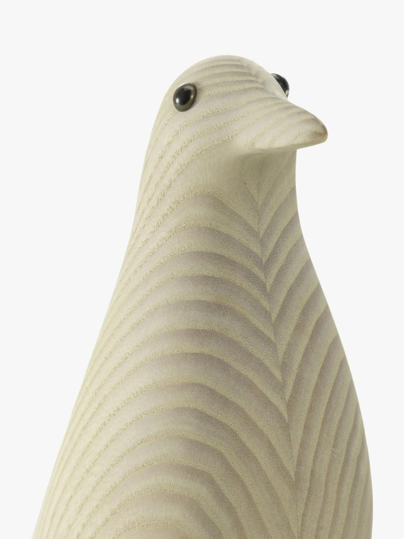 Vitra wood bird ornament Cotton White Ash (British brand)