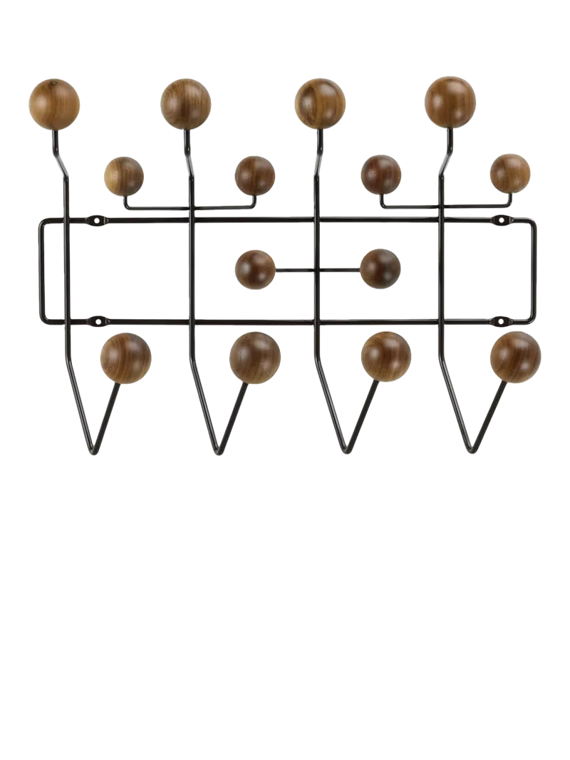 Vitra Hang It All coat rack natural walnut, UK version