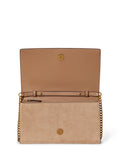 Ralph Lauren Adair II suede clutch bag light beige, UK version