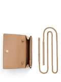Ralph Lauren Adair II suede clutch bag light beige, UK version