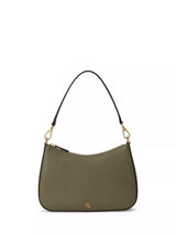 John Lewis Ralph Lauren Danni 26 Leather Shoulder Bag, Sage Green- Buy online at McGrocer