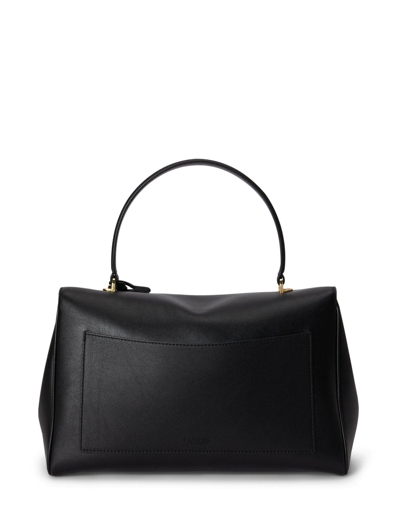 Ralph Lauren Farrah leather satchel handbag, imported from the UK