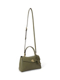 Lauren Ralph Lauren Farrah nappa leather satchel, imported from the UK