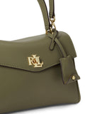Lauren Ralph Lauren Farrah nappa leather satchel, imported from the UK
