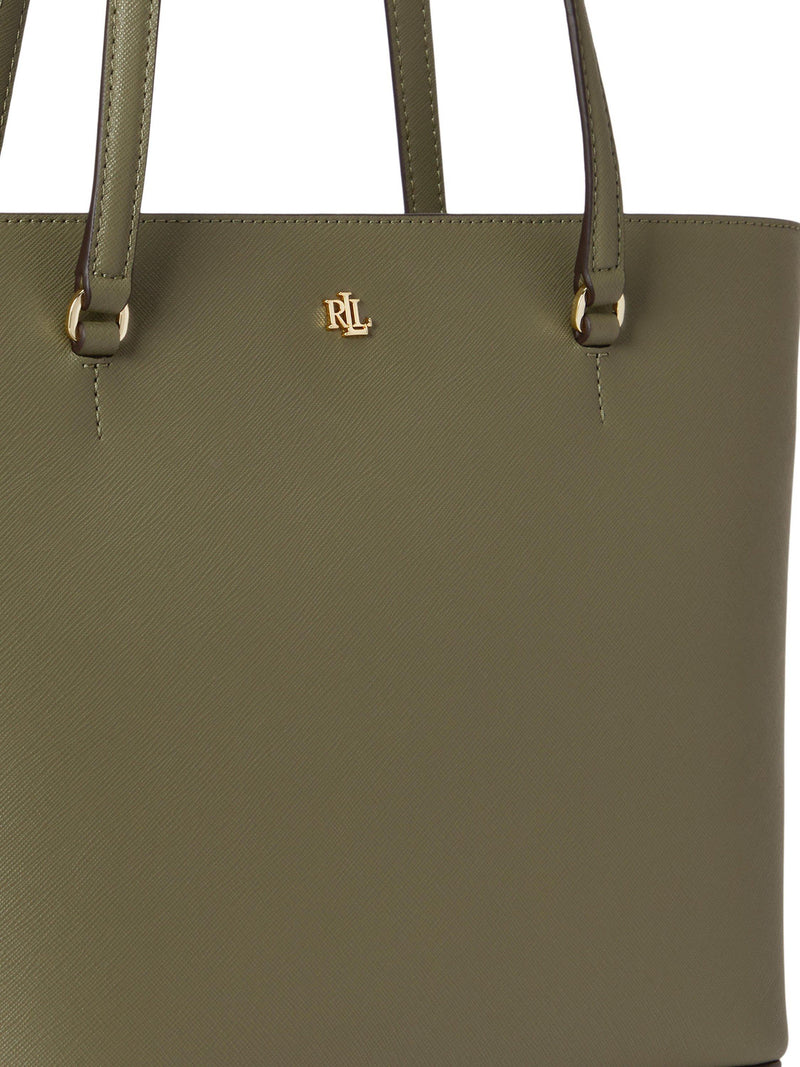 Lauren Ralph Lauren Karly tote leather, imported from the UK