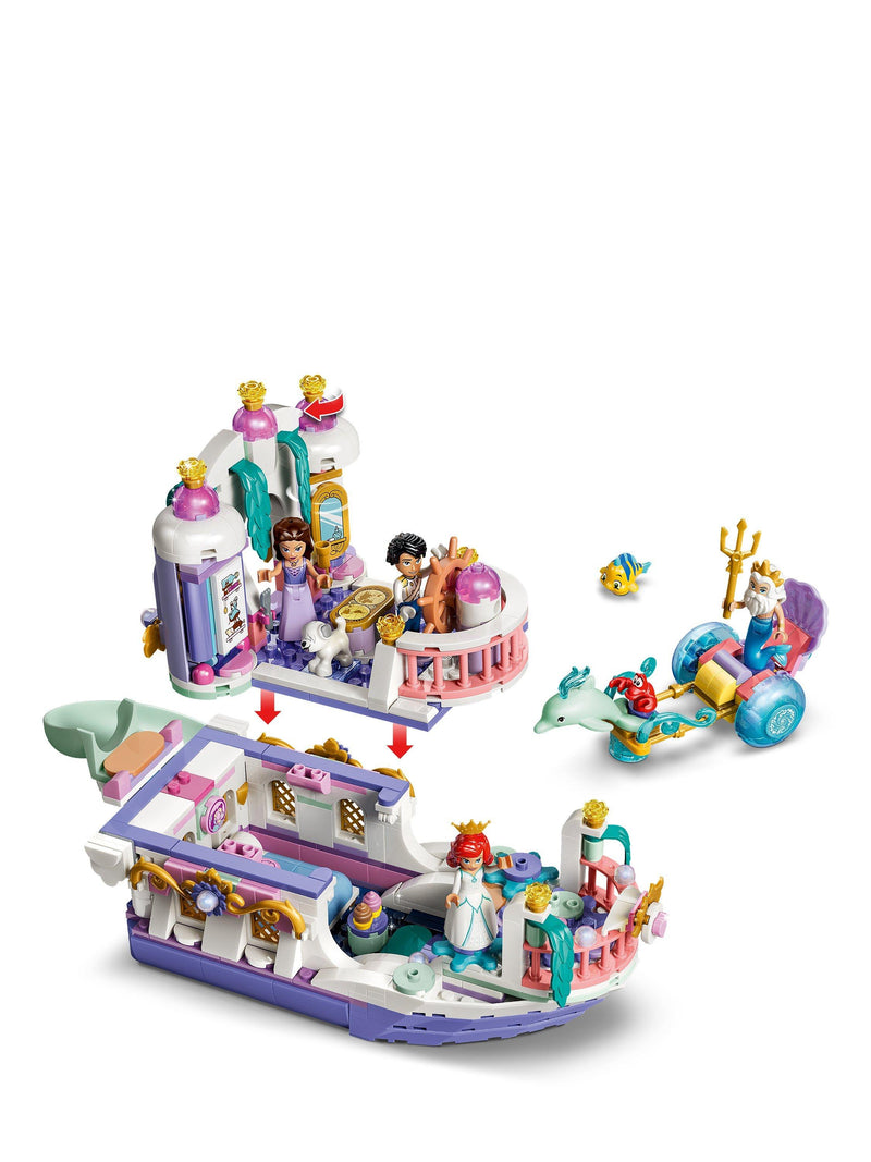 LEGO building set Ariel's Royal Wedding Boat 519 pieces (British brand)