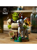 LEGO Shrek Donkey and Puss in Boots construction set - British product