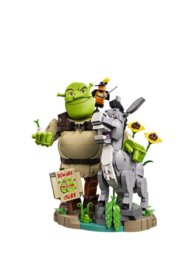 LEGO Shrek Donkey and Puss in Boots construction set - British product