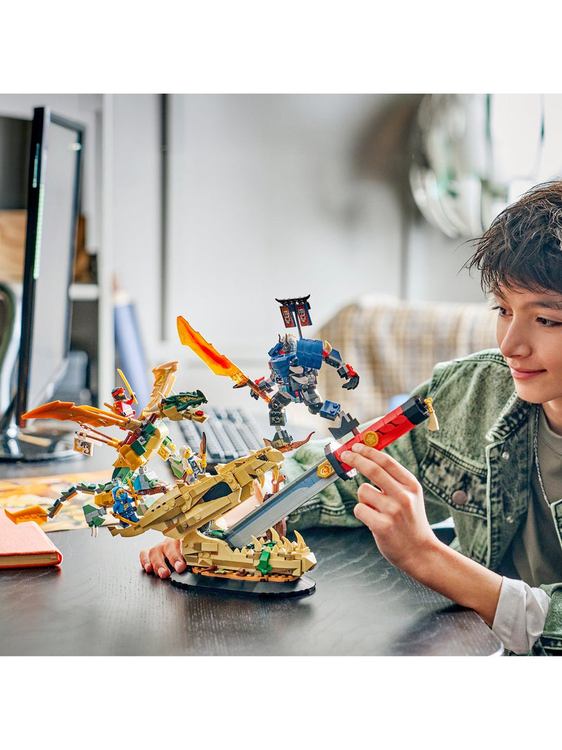 LEGO building set Battle at the Dragon's Blade (British brand)