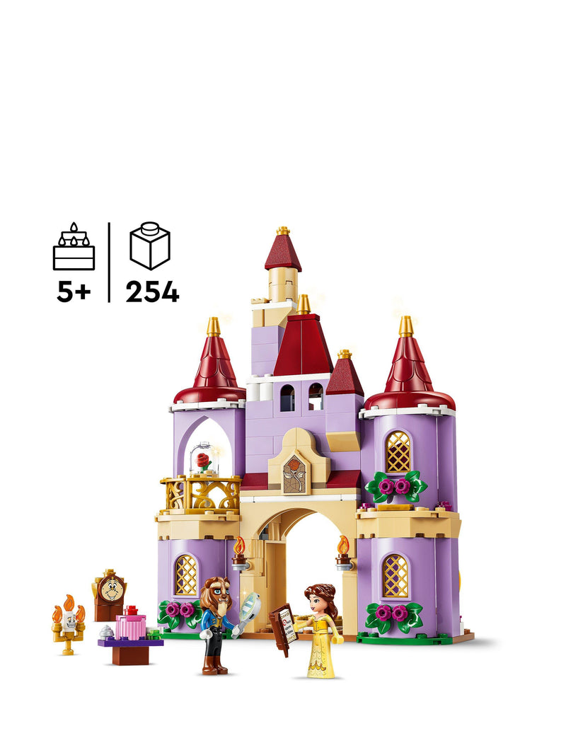 LEGO Disney Belle & Beast enchanted castle building set 254 pieces - British product